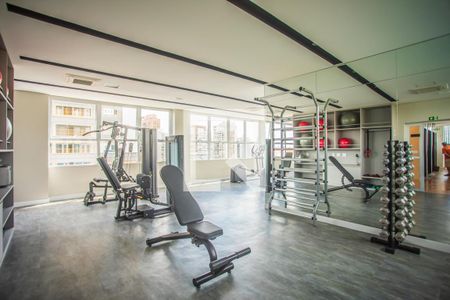 Studio à venda com 27m², 1 quarto e sem vaga Studio à venda com 27m², 1 quarto e sem vagaÁrea Comum - Academia