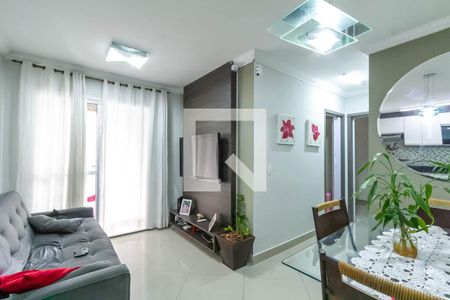 Sala de apartamento para alugar com 2 quartos, 50m² em Ferrazópolis, São Bernardo do Campo