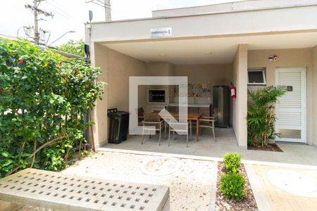 Studio à venda com 34m², 1 quarto e 1 vagaChurrasqueira