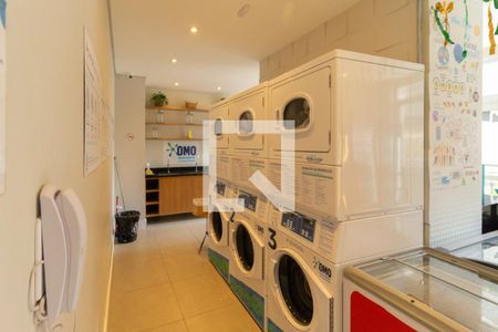 Studio à venda com 34m², 1 quarto e 1 vagaLavanderia