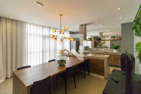 Studio à venda com 34m², 1 quarto e 1 vagaEspaço gourmet