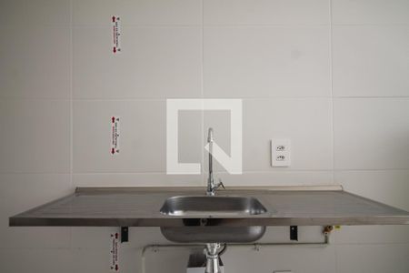 Sala/Cozinha de apartamento para alugar com 1 quarto, 28m² em Vila Ré, São Paulo