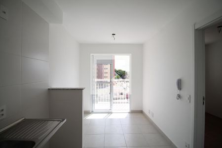 Sala/Cozinha de apartamento para alugar com 1 quarto, 28m² em Vila Ré, São Paulo