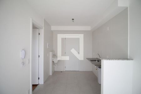 Sala/Cozinha de apartamento para alugar com 1 quarto, 28m² em Vila Ré, São Paulo
