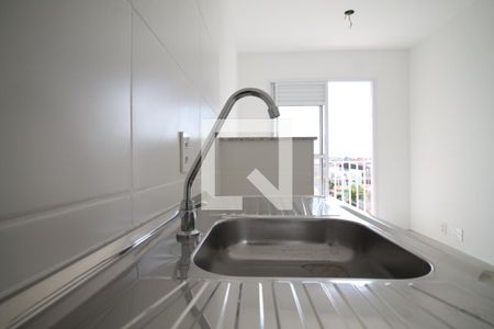 Sala/Cozinha de apartamento para alugar com 1 quarto, 28m² em Vila Ré, São Paulo