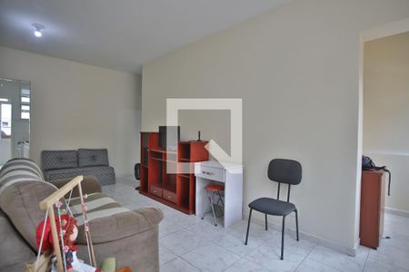 Sala de Estar e Jantar de apartamento para alugar com 1 quarto, 63m² em Gonzaga, Santos