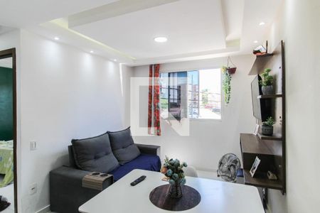 Sala de apartamento para alugar com 2 quartos, 42m² em Floresta, Nova Iguaçu