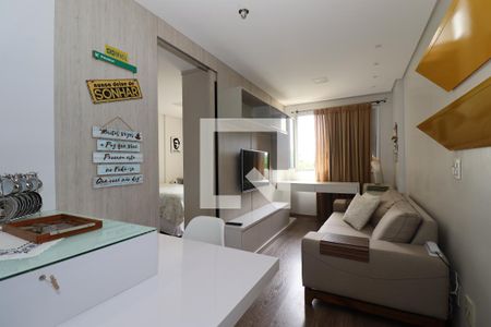 Sala de apartamento para alugar com 1 quarto, 44m² em Guará Ii, Brasília