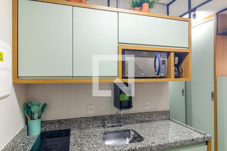 Studio à venda com 30m², 1 quarto e sem vagaCozinha