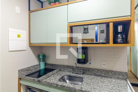 Studio à venda com 30m², 1 quarto e sem vagaCozinha