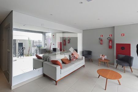 Apartamento para alugar com 40m², 2 quartos e 1 vaga Apartamento para alugar com 40m², 2 quartos e 1 vagaHall social