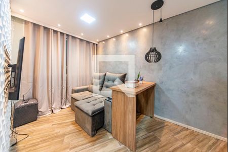 Sala de apartamento à venda com 2 quartos, 35m² em Parque São Vicente, Santo André