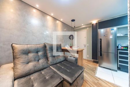 Sala de apartamento à venda com 2 quartos, 35m² em Parque São Vicente, Santo André