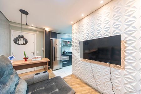 Sala de apartamento à venda com 2 quartos, 35m² em Parque São Vicente, Santo André