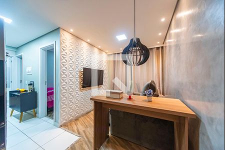 Sala de apartamento à venda com 2 quartos, 35m² em Parque São Vicente, Santo André