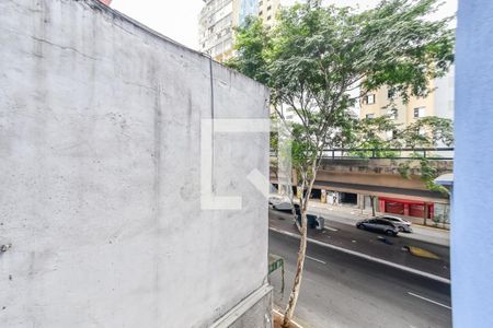 Vista da Sala de apartamento para alugar com 1 quarto, 25m² em Vila Buarque, São Paulo