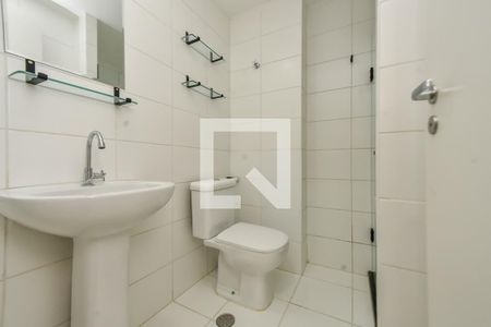 Banheiro de apartamento para alugar com 1 quarto, 25m² em Vila Buarque, São Paulo