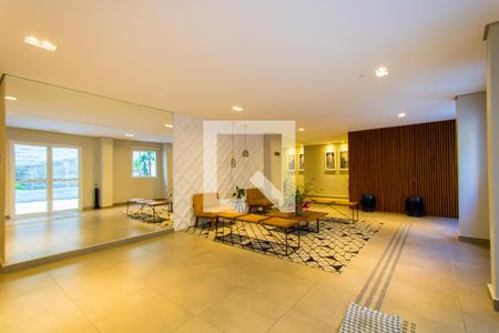 Apartamento à venda com 75m², 2 quartos e 2 vagas Apartamento à venda com 75m², 2 quartos e 2 vagasHall