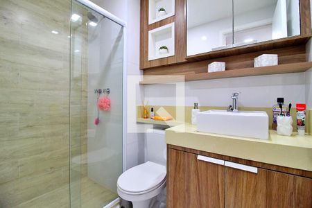 Apartamento à venda com 75m², 2 quartos e 2 vagasBanheiro da Suíte