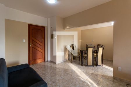 Sala de apartamento para alugar com 1 quarto, 57m² em Canto do Forte, Praia Grande