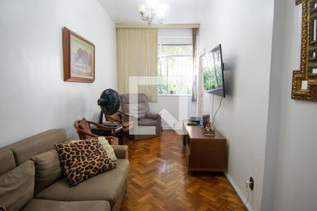 Sala de apartamento para alugar com 1 quarto, 58m² em Copacabana, Rio de Janeiro
