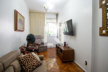 Sala de apartamento para alugar com 1 quarto, 58m² em Copacabana, Rio de Janeiro