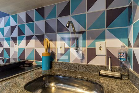 Studio à venda com 33m², 1 quarto e sem vagaCozinha - Torneira