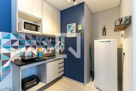 Studio à venda com 33m², 1 quarto e sem vagaCozinha