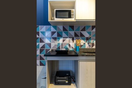 Studio à venda com 33m², 1 quarto e sem vagaCozinha - Fornos