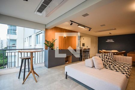 Sala de apartamento para alugar com 2 quartos, 87m² em Jardim Caboré, São Paulo