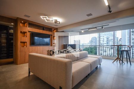 Sala de apartamento para alugar com 2 quartos, 87m² em Jardim Caboré, São Paulo