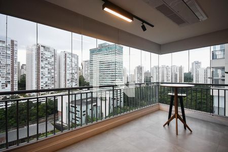 Varanda de apartamento para alugar com 2 quartos, 87m² em Jardim Caboré, São Paulo
