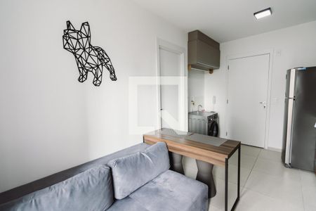 Sala de apartamento para alugar com 1 quarto, 27m² em Barra Funda, São Paulo