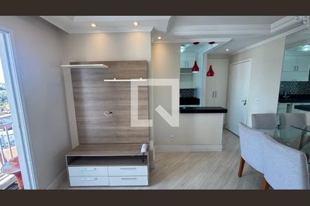Sala de apartamento à venda com 2 quartos, 50m² em Parque Erasmo Assunção, Santo André