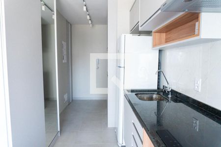 Cozinha de apartamento para alugar com 1 quarto, 31m² em Vila Clementino, São Paulo