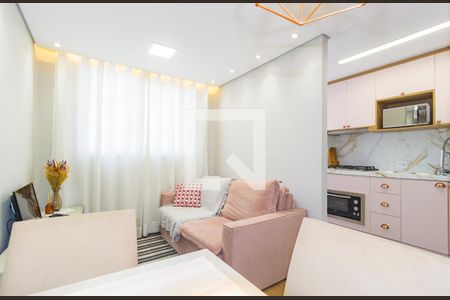 Sala de apartamento à venda com 2 quartos, 40m² em Brás, São Paulo