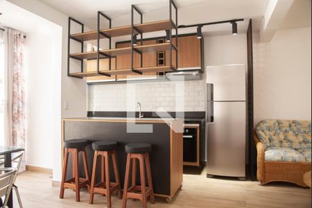 Sala/Cozinha de apartamento para alugar com 2 quartos, 55m² em Vila da Saúde, São Paulo