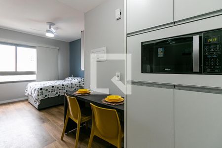 Studio - Cozinha / Suíte de apartamento para alugar com 1 quarto, 26m² em Vila Zilda, São Paulo