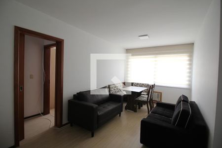 Sala de apartamento para alugar com 1 quarto, 47m² em São João, Porto Alegre