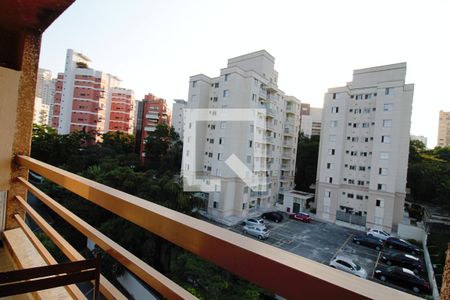 Varanda da Sala de apartamento para alugar com 2 quartos, 55m² em Jardim Ampliação, São Paulo
