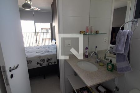 Banheiro de kitnet/studio para alugar com 1 quarto, 24m² em Brooklin Paulista, São Paulo
