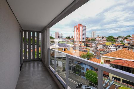 Varanda de apartamento à venda com 1 quarto, 46m² em Vila Gumercindo, São Paulo