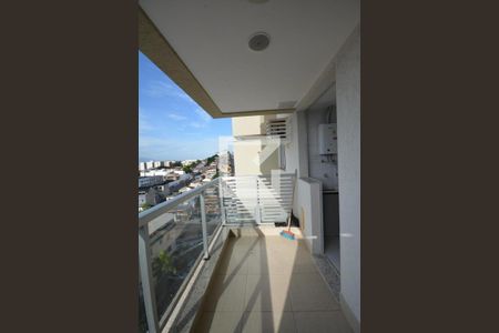 Varanda da Sala de apartamento à venda com 1 quarto, 42m² em Irajá, Rio de Janeiro