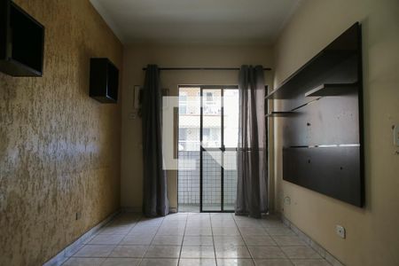 Sala de apartamento para alugar com 1 quarto, 80m² em Estuário, Santos