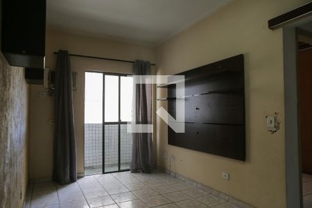 Sala de apartamento para alugar com 1 quarto, 80m² em Estuário, Santos