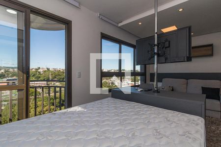 Sala/Quarto de apartamento para alugar com 1 quarto, 42m² em Jardim Botânico, Porto Alegre