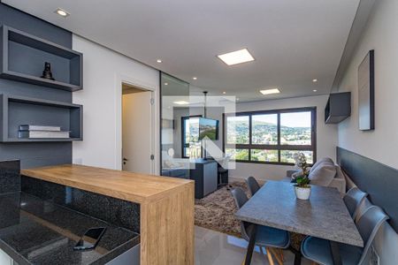 Sala/Quarto de apartamento para alugar com 1 quarto, 42m² em Jardim Botânico, Porto Alegre