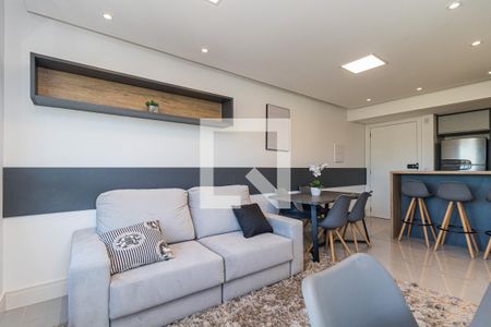 Sala/Quarto de apartamento para alugar com 1 quarto, 42m² em Jardim Botânico, Porto Alegre