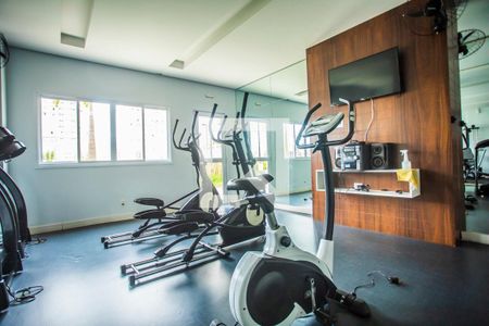 Apartamento à venda com 61m², 2 quartos e 2 vagas Apartamento à venda com 61m², 2 quartos e 2 vagasÁrea comum - Academia