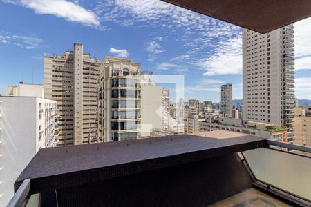 Sacada da Sala de apartamento para alugar com 3 quartos, 215m² em Santa Cecília, São Paulo